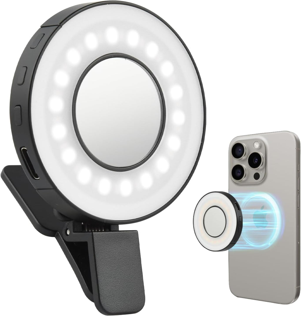 Ring light magnétique pour smartphone