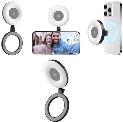 Mini ring light magnétique pour smartphone